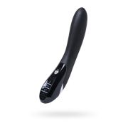 Вибратор Mystim Electric Eric силиконовый с электростимуляцией, черный, 27 см