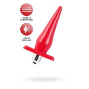 Анальная втулка Black&Red by TOYFA, TPE, красный, 12,7 см, Ø 3 см