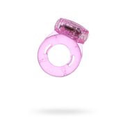 Виброкольцо на пенис TOYFA Basic, TPE, розовый