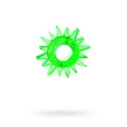Эрекционное кольцо на пенис TOYFA Basic, TPE, зеленый