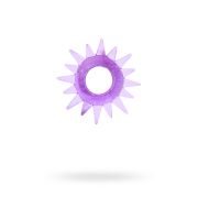 Эрекционное кольцо на пенис TOYFA Basic, TPE, фиолетовый