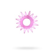 Эрекционное кольцо на пенис TOYFA Basic, TPE, розовый