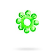 Эрекционное кольцо на пенис TOYFA Basic, TPE, зеленый