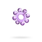 Эрекционное кольцо на пенис TOYFA Basic, TPE, фиолетовый
